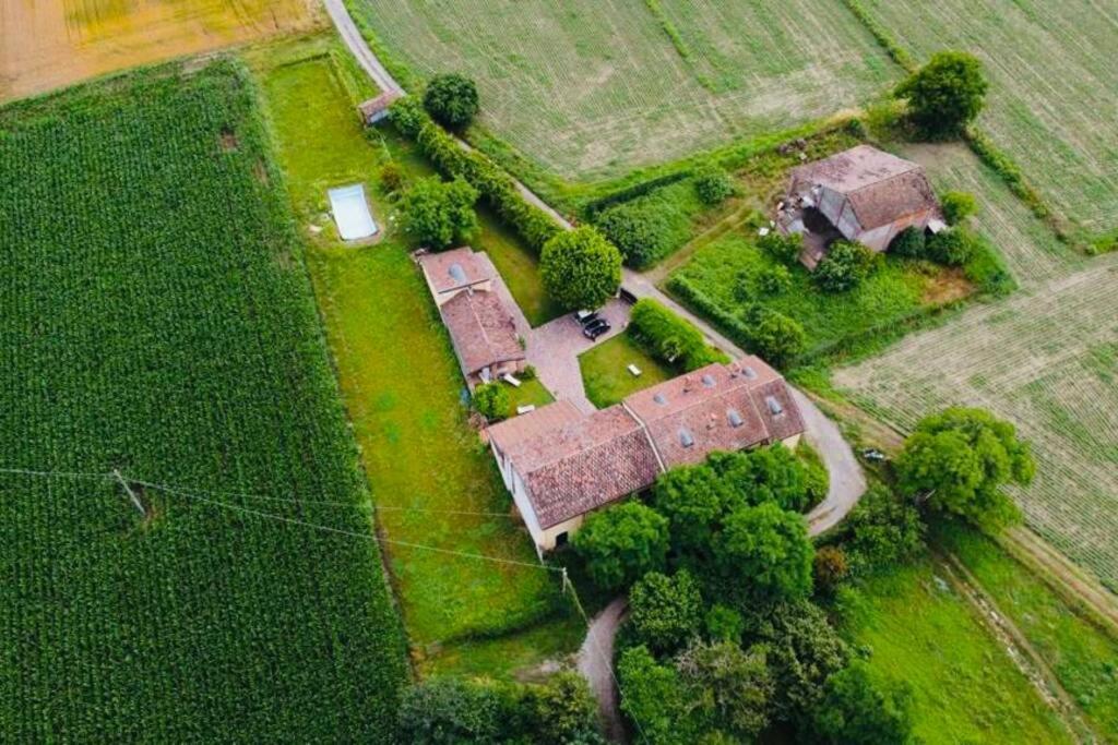 La Casa Nei Campi Villa Badia Pavese Eksteriør bilde